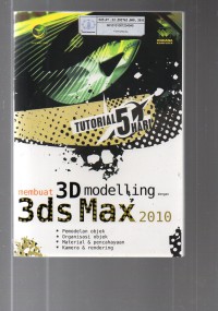 Image of Tutorial 5 Hari Membuat 3D Modelling dengan 3ds Max 2010